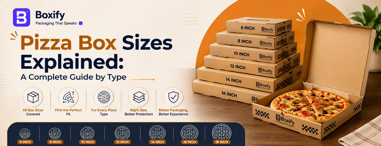 pizza box sizes explained
