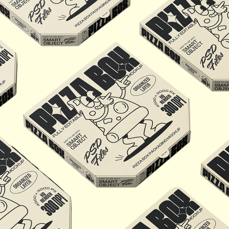 Unique Shaped Pizza Boxes