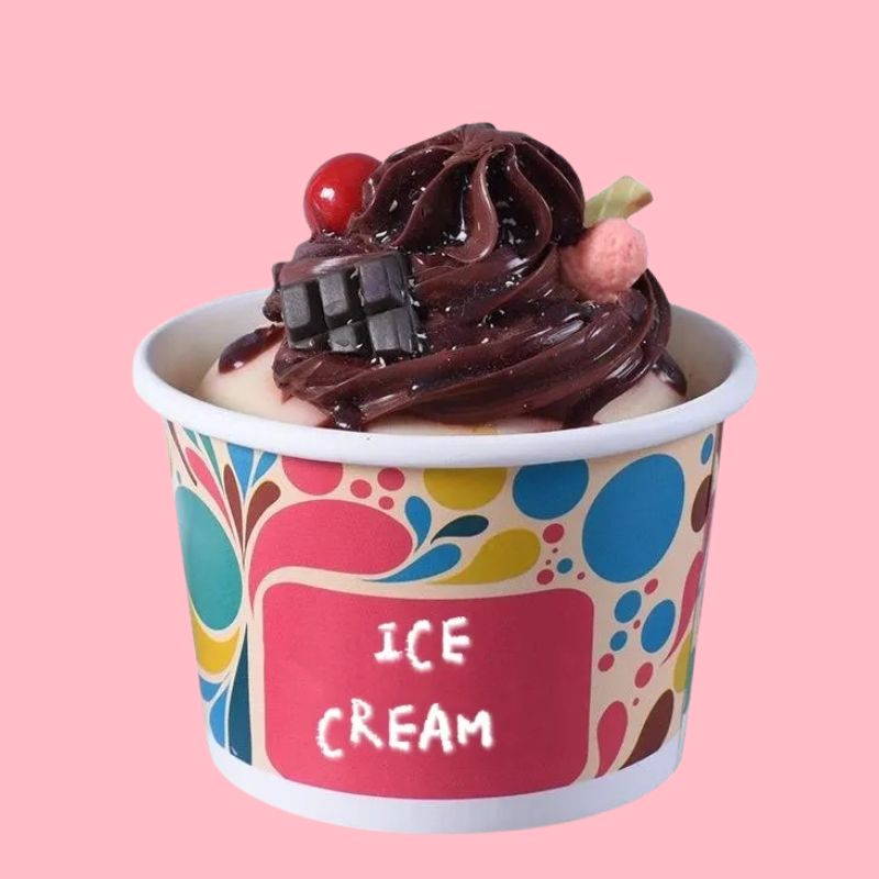 Custom Ice Cream Cups