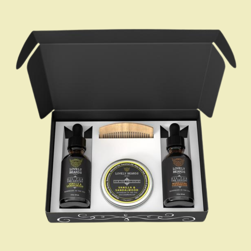 Beard Oil Boxes