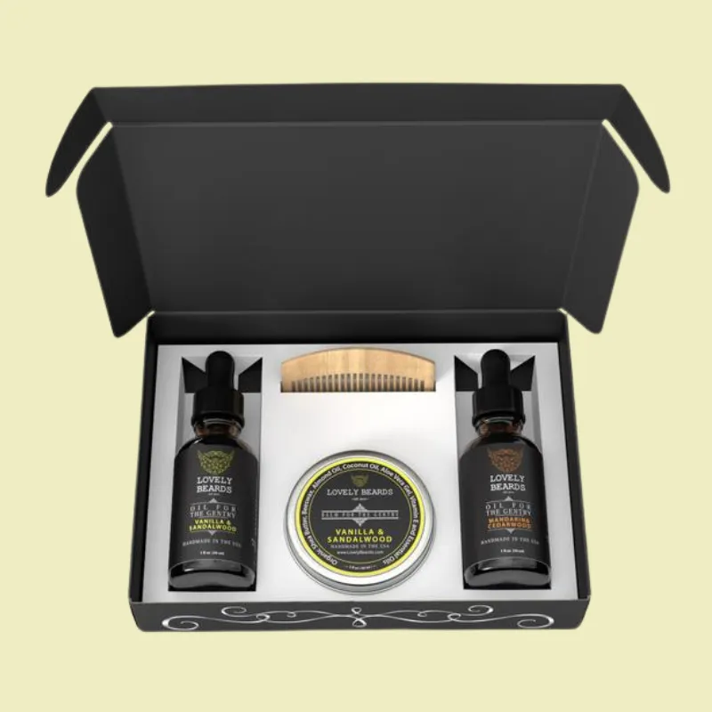 Beard Oil Boxes