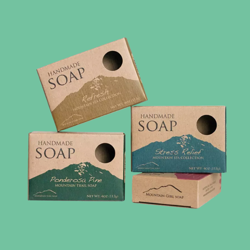 Brown Kraft Soap Boxes