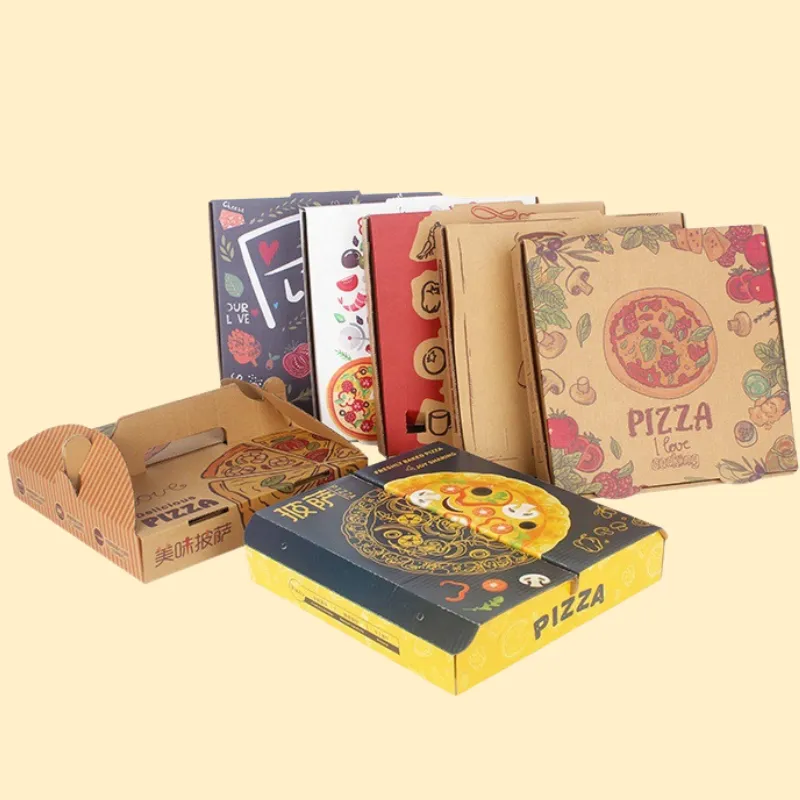 Printed Pizza Boxes