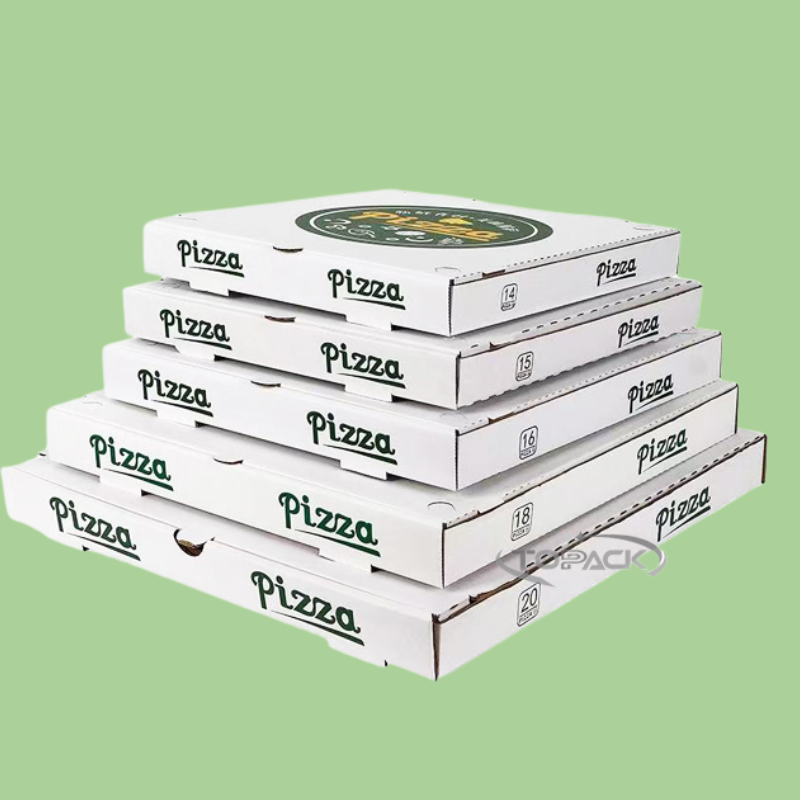 White Pizza Boxes