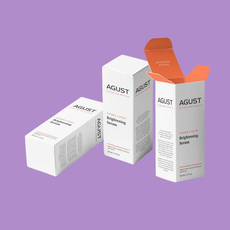 White Tuck Top Boxes