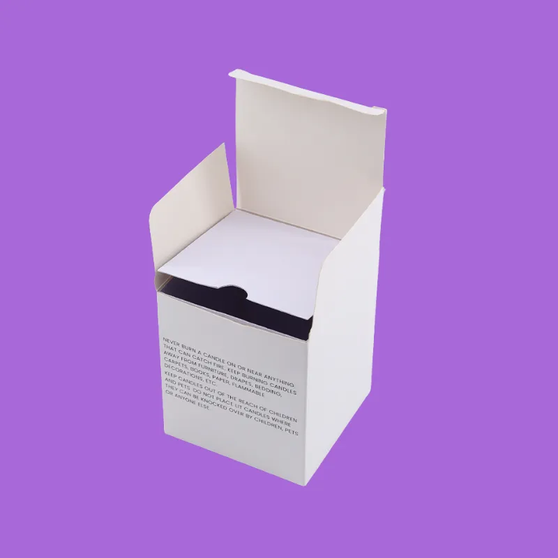 White Tuck Top Boxes