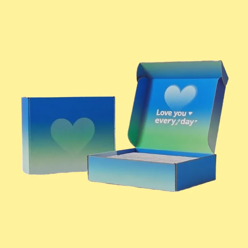 Blue Mailer Boxes