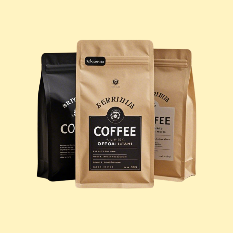 Coffee Kraft Bags