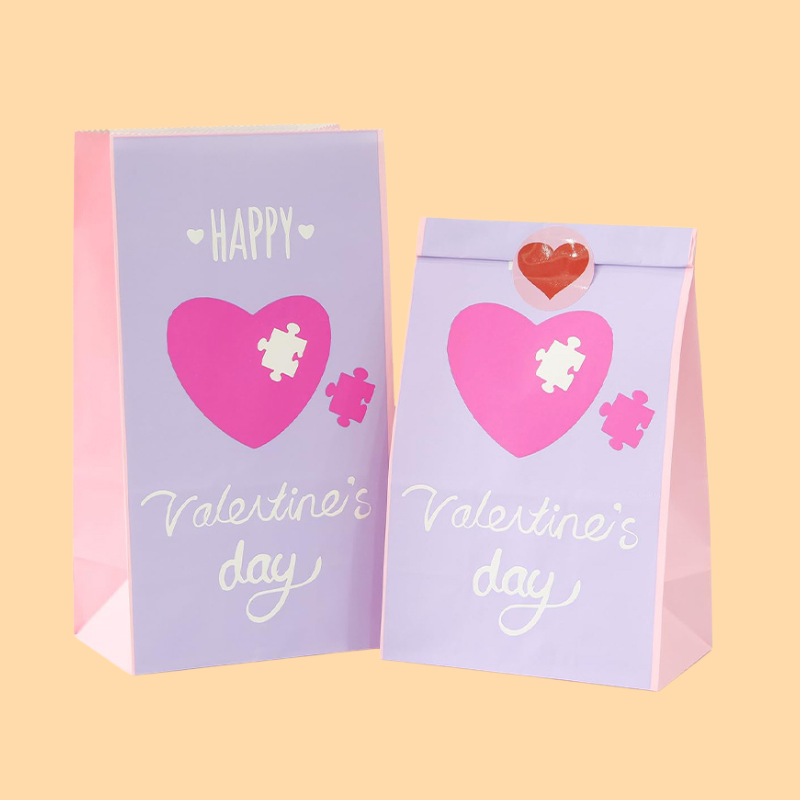 Heart Paper Bags
