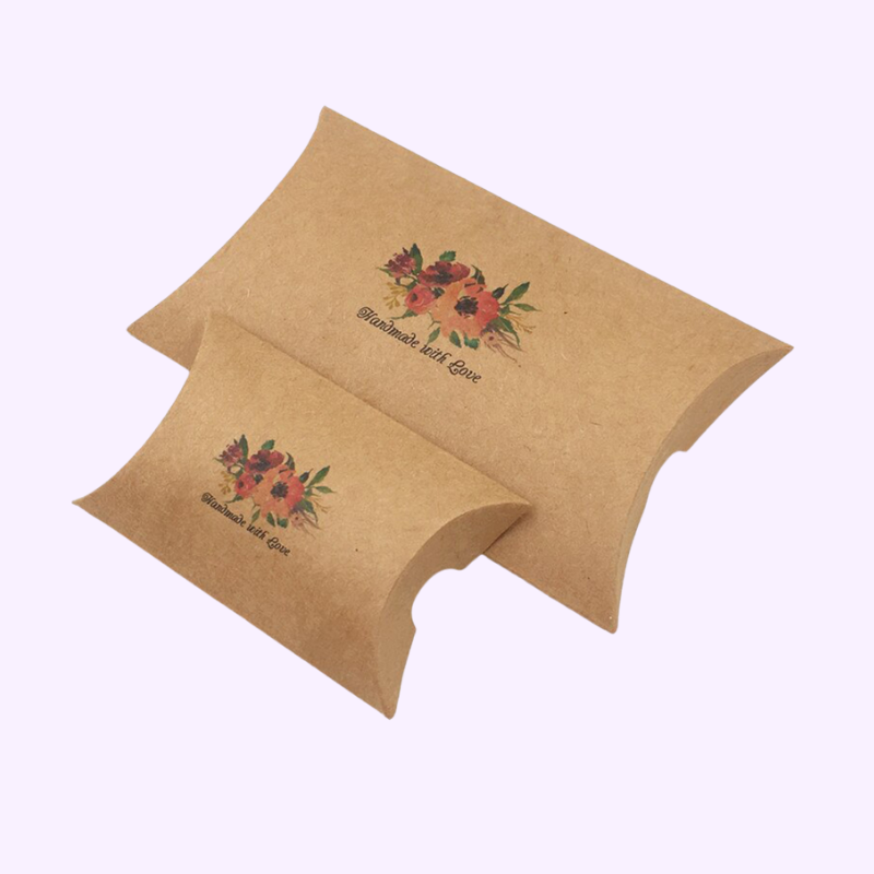 Kraft Pillow Boxes