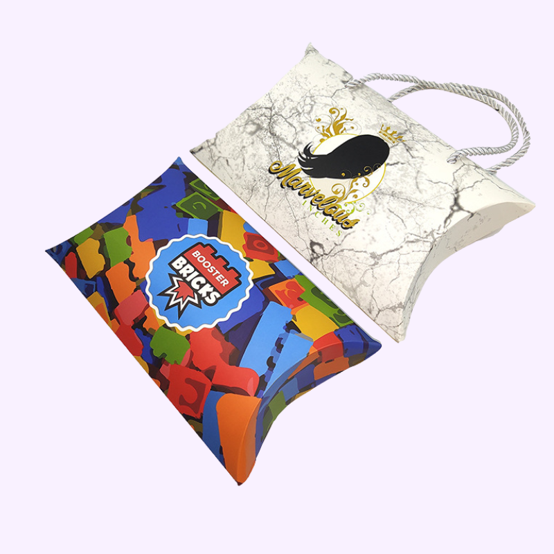 Pillow Boxes with Handle