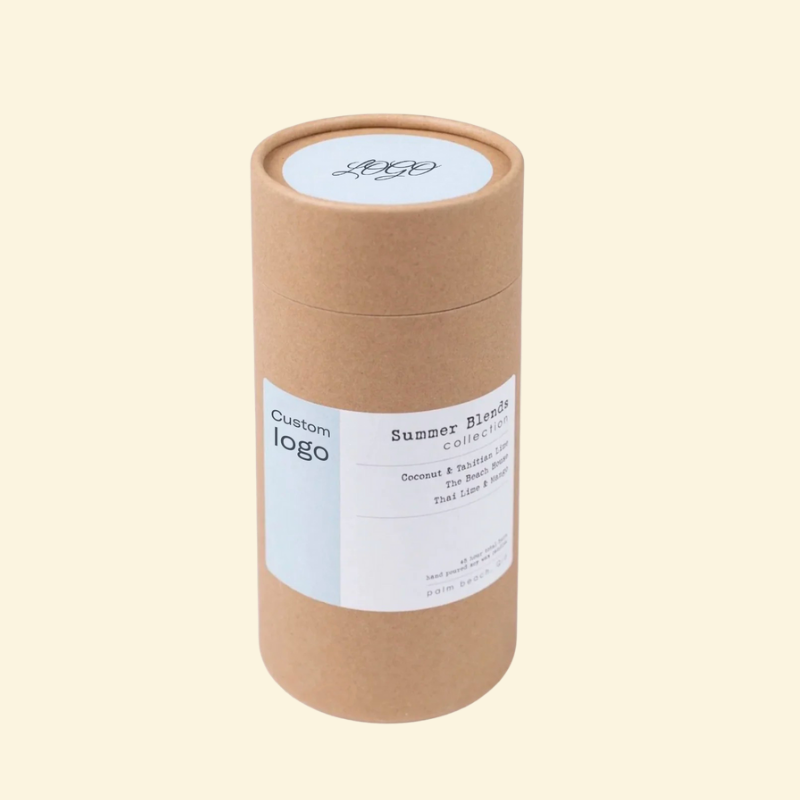 Custom Cardboard Cylinder Packaging