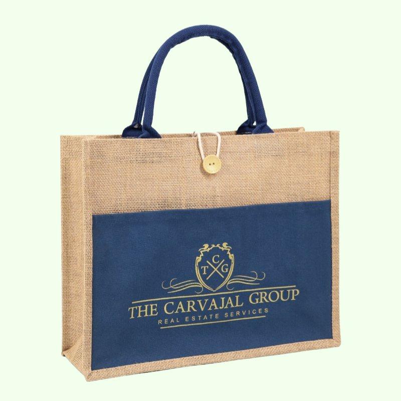 Custom Jute Tote Bags