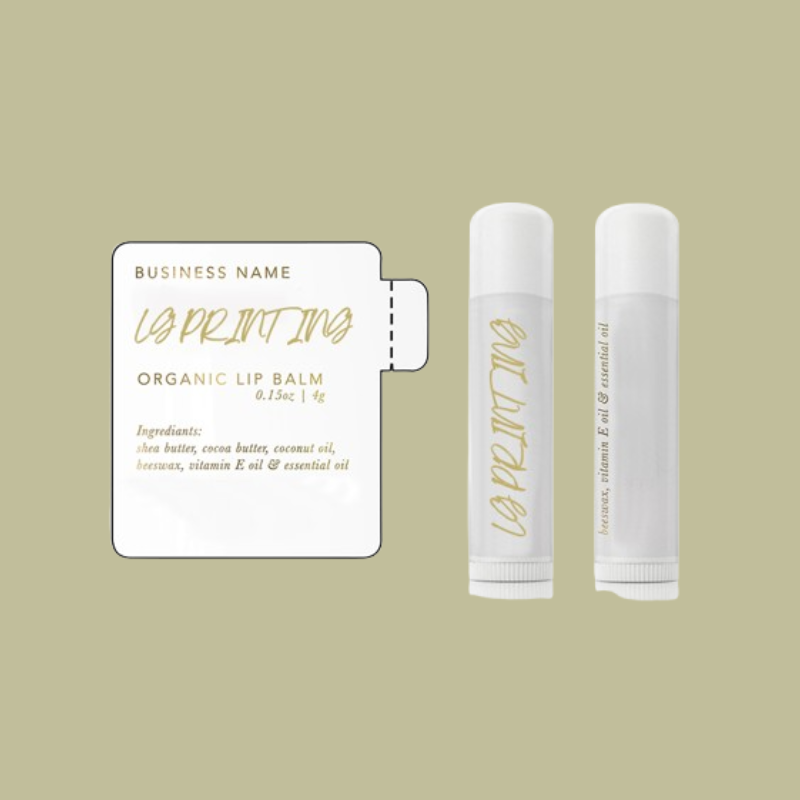 Custom Lip Balm Labels