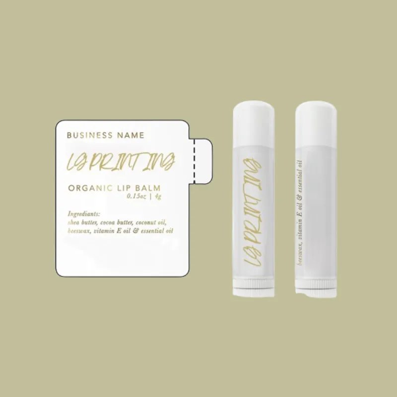 Custom Lip Balm Labels