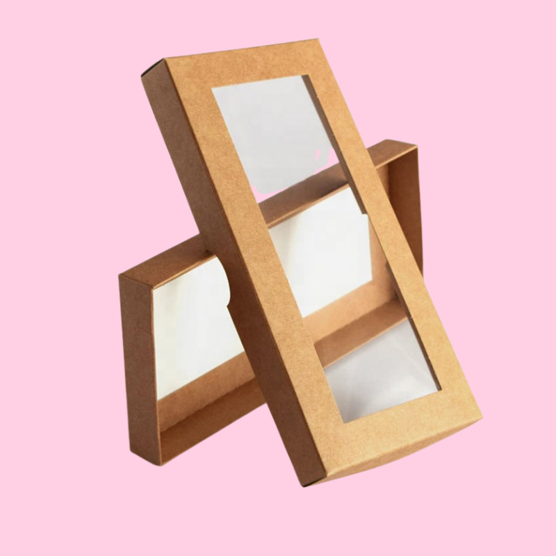Kraft Window Boxes