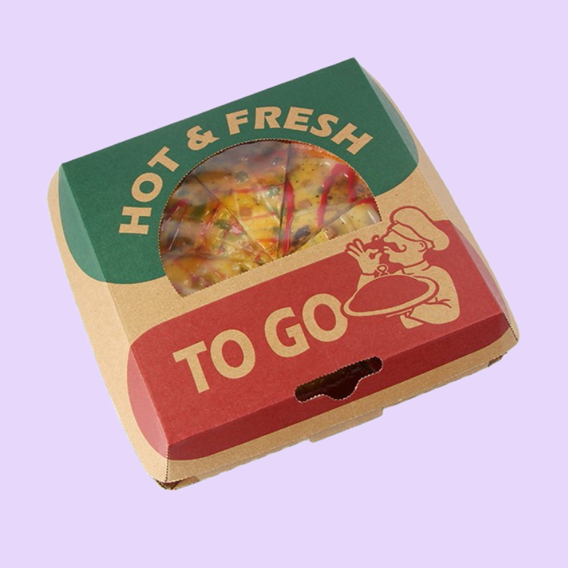 Window Pizza Boxes