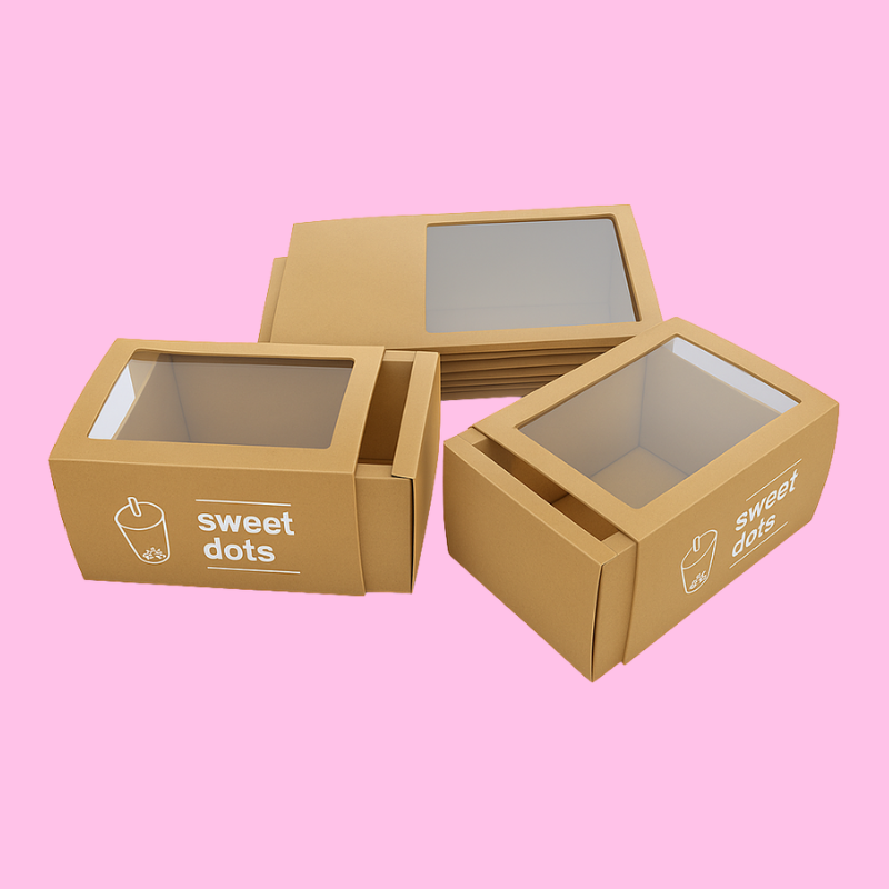 Kraft Window Boxes