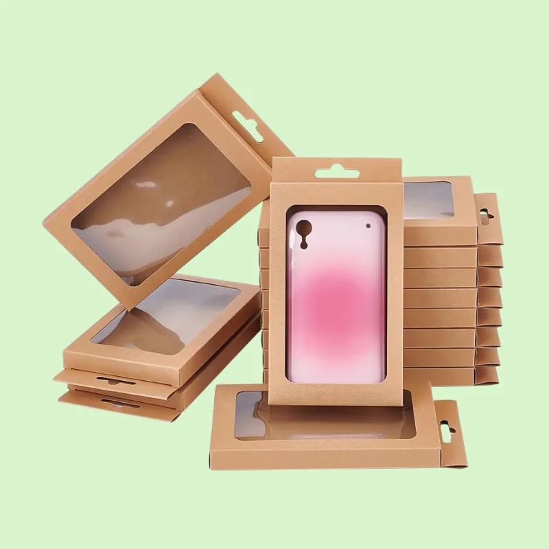 Kraft Window Boxes