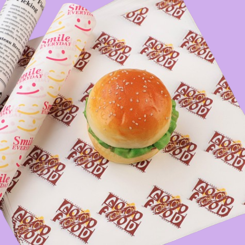 Custom Burger Paper