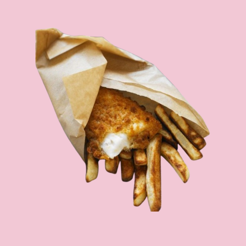 Custom Fish and Chip Paper