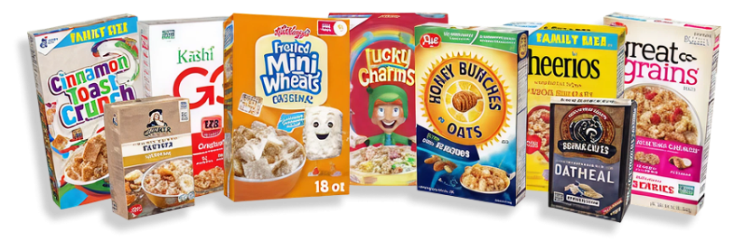 Cereal Boxes