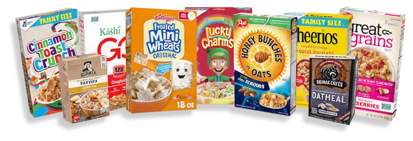 Cereal Boxes