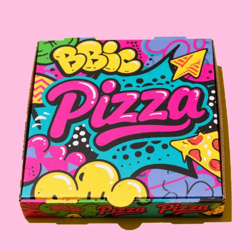 Digital Printed Pizza Boxes
