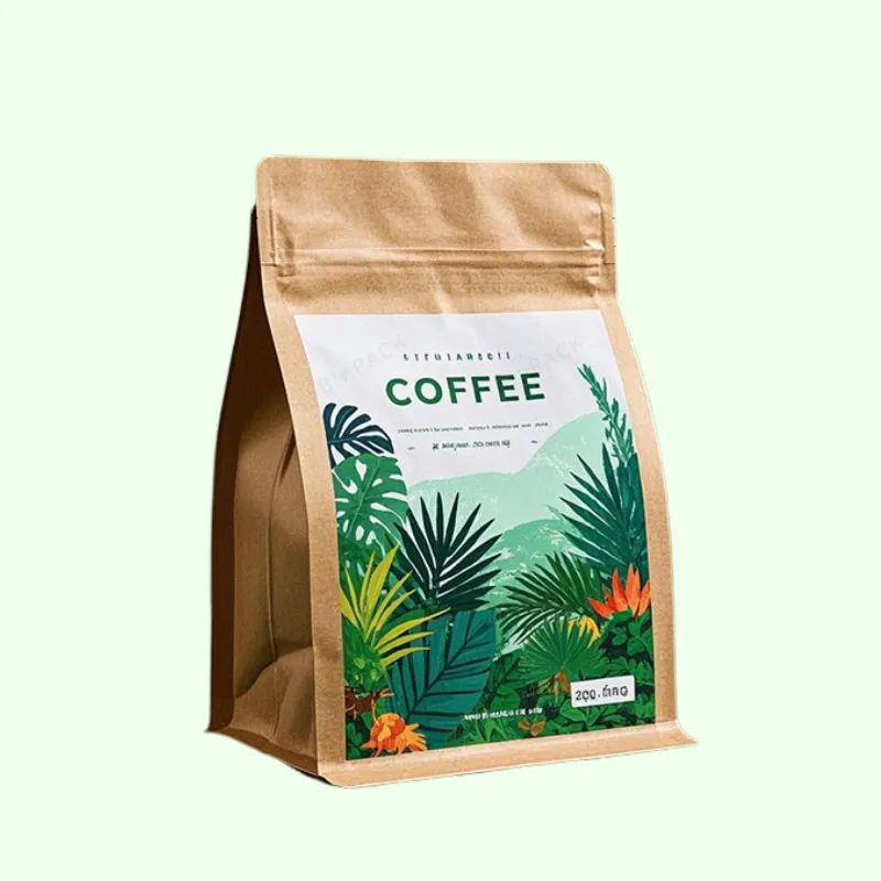 Coffee Kraft Bags
