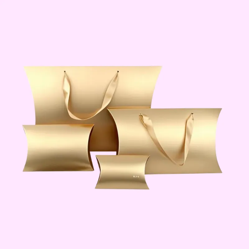 Pillow Boxes with Handle