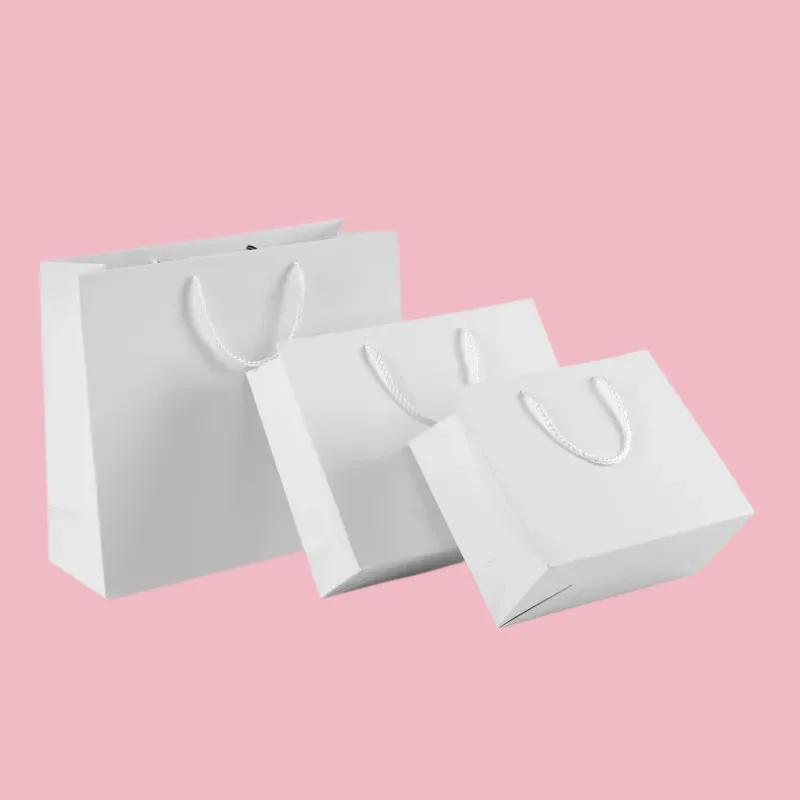 White Paper Bags