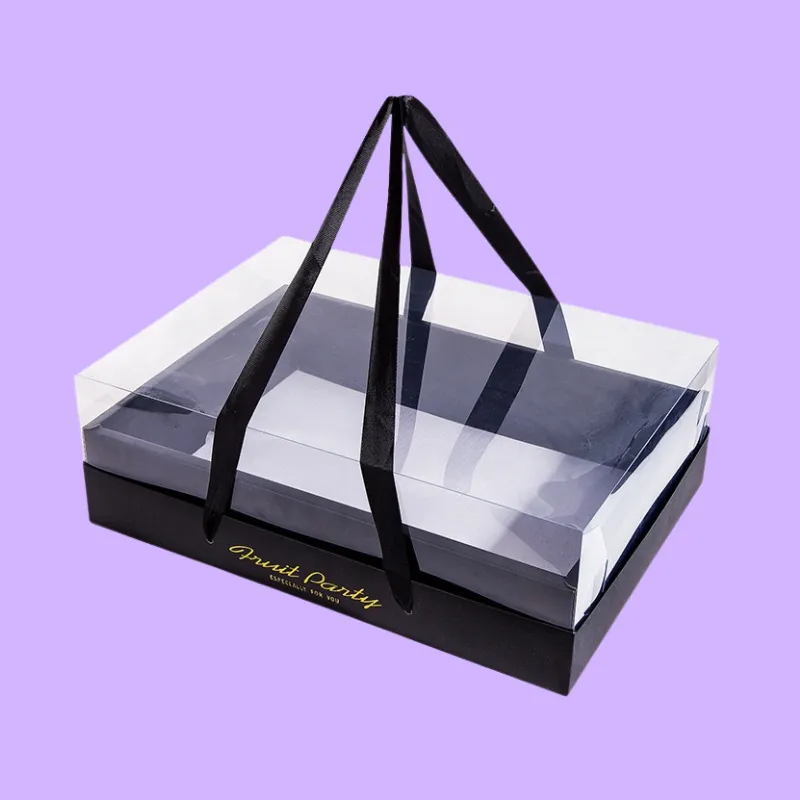 Presentation Boxes With Clear Lid