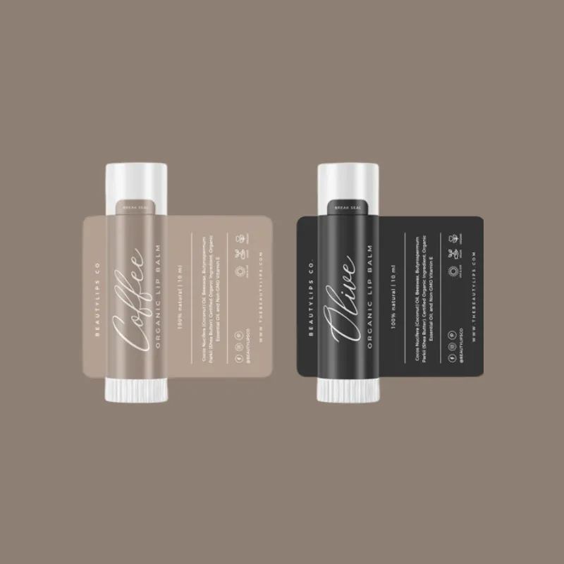 Custom Lip Balm Labels
