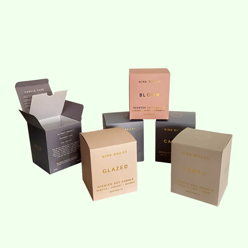 Candle Tuck Boxes