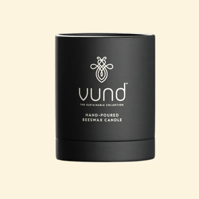 Black Paper Candle Tube