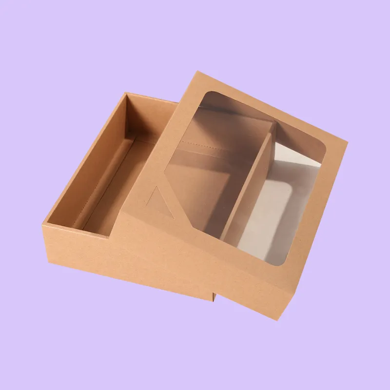 Kraft Window Boxes