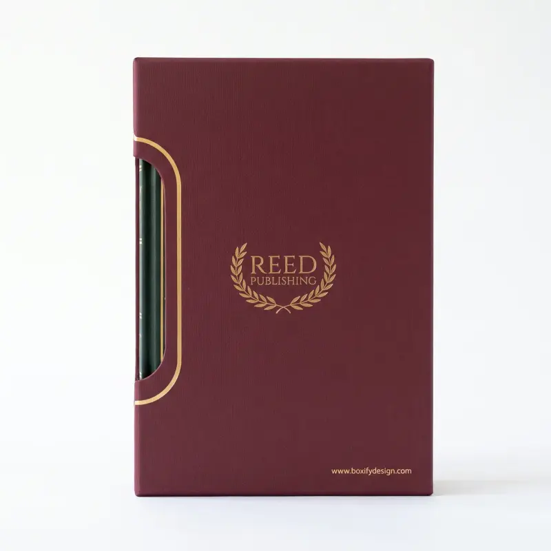 printed book slipcase