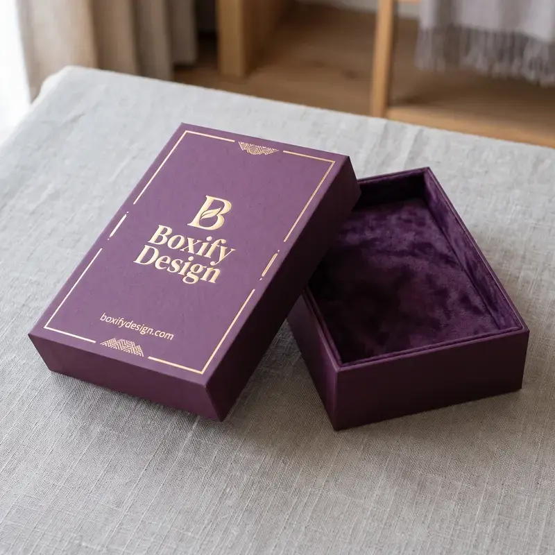 2 piece rigid boxes