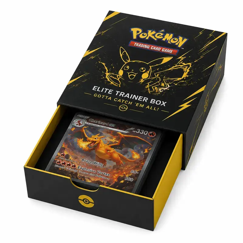 Trading Card Paper Packaging Boxes