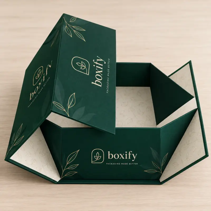 foldable rigid boxes