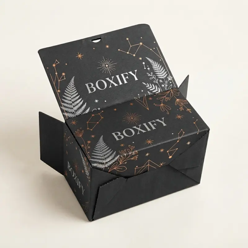 printed auto lock boxes