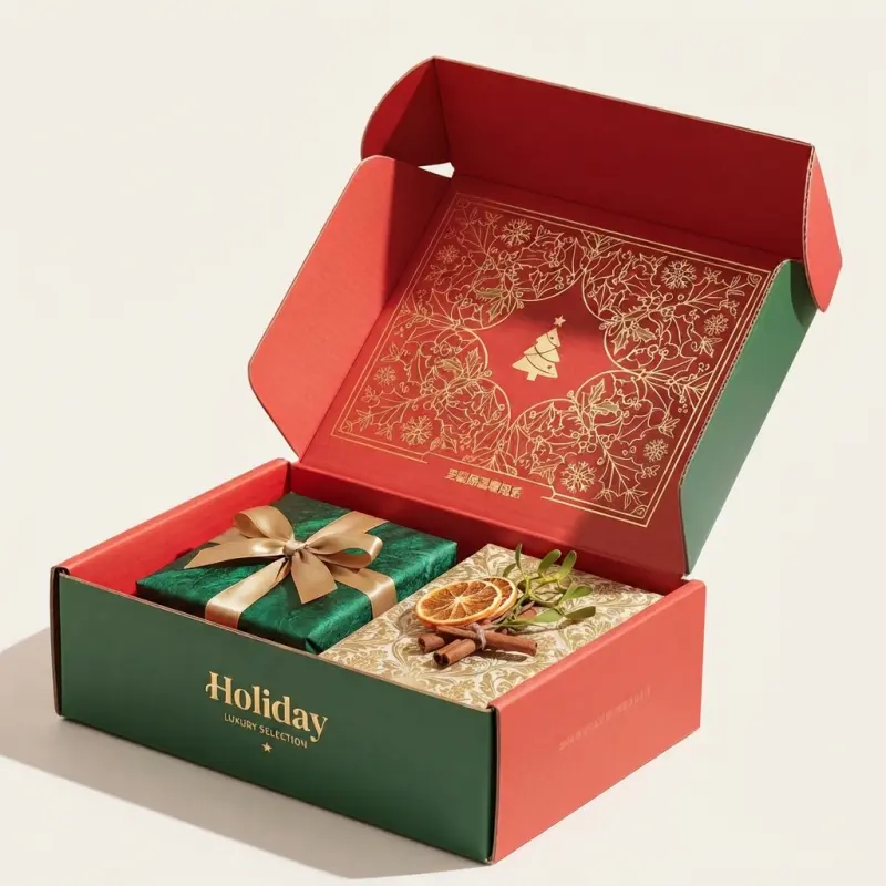 printed christmas gift boxes